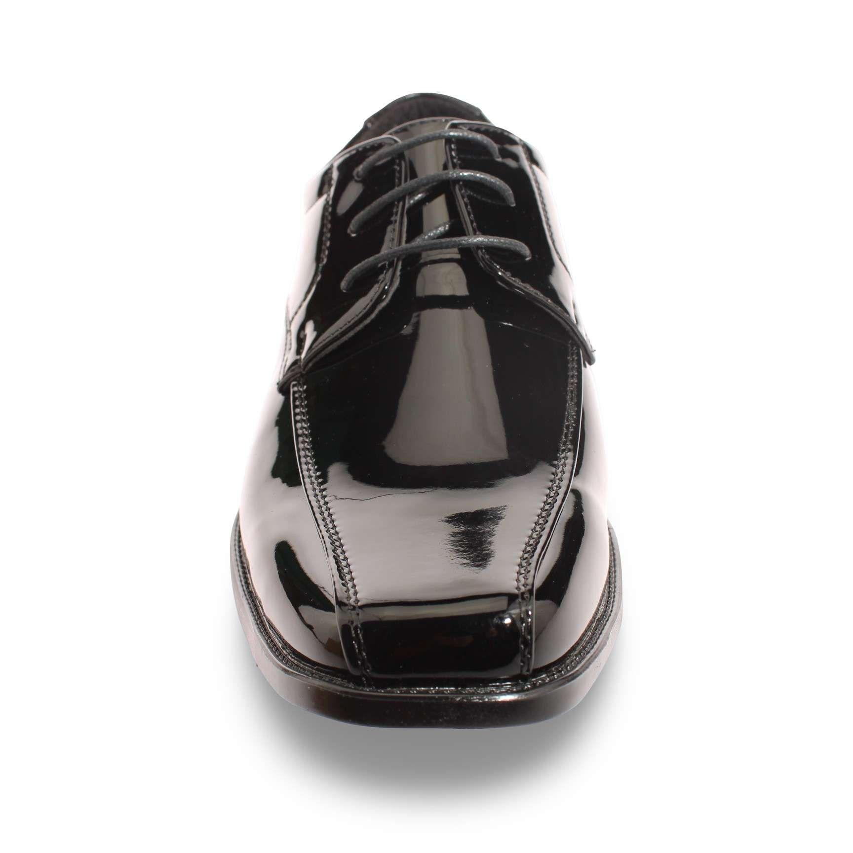 Zapato Charol Negro Vía Franca Hombre Art: 88094BLACK-2