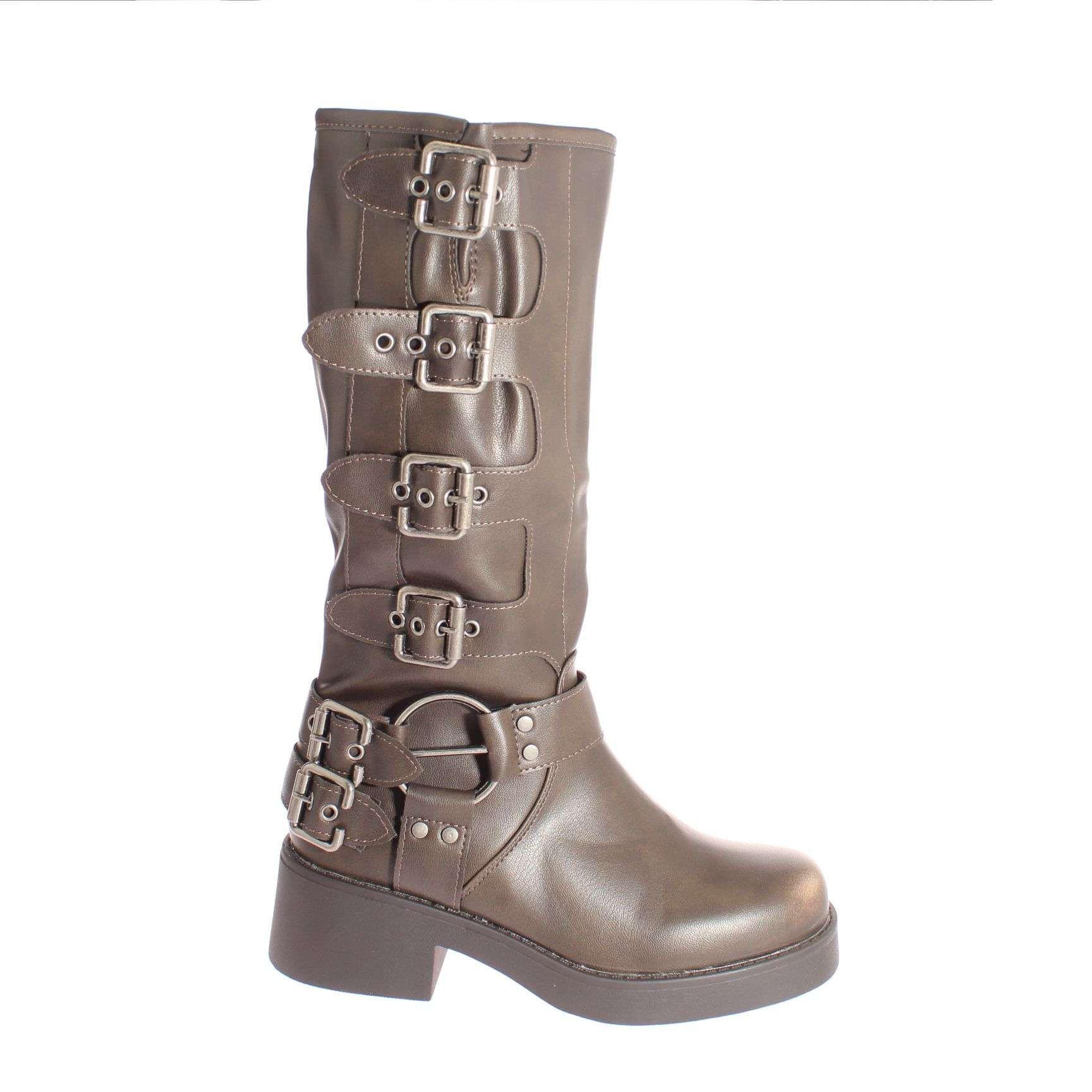 Bota Chocolate Vía Franca Mujer Art: 524JS27KHAKI-1