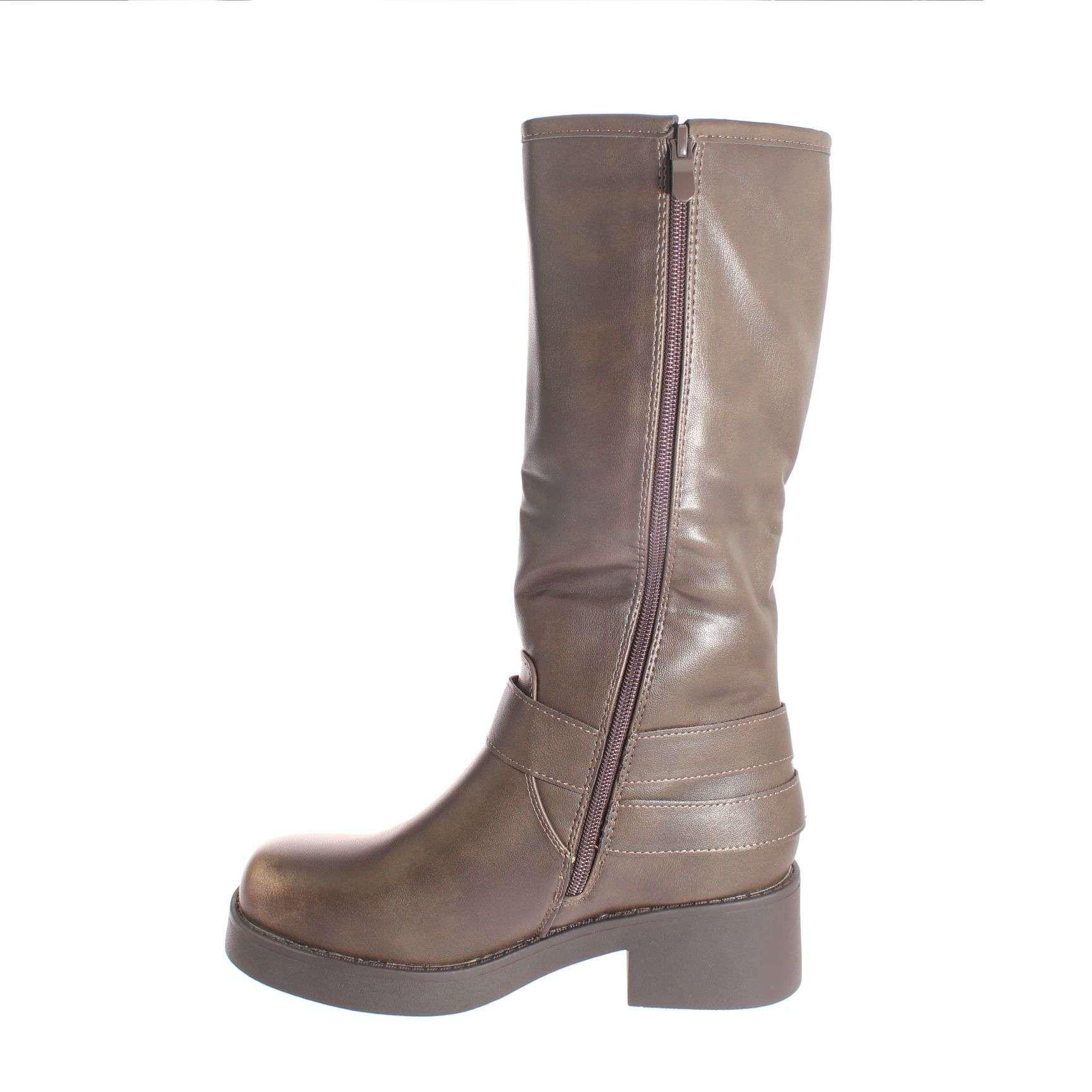 Bota Chocolate Vía Franca Mujer Art: 524JS27KHAKI-3
