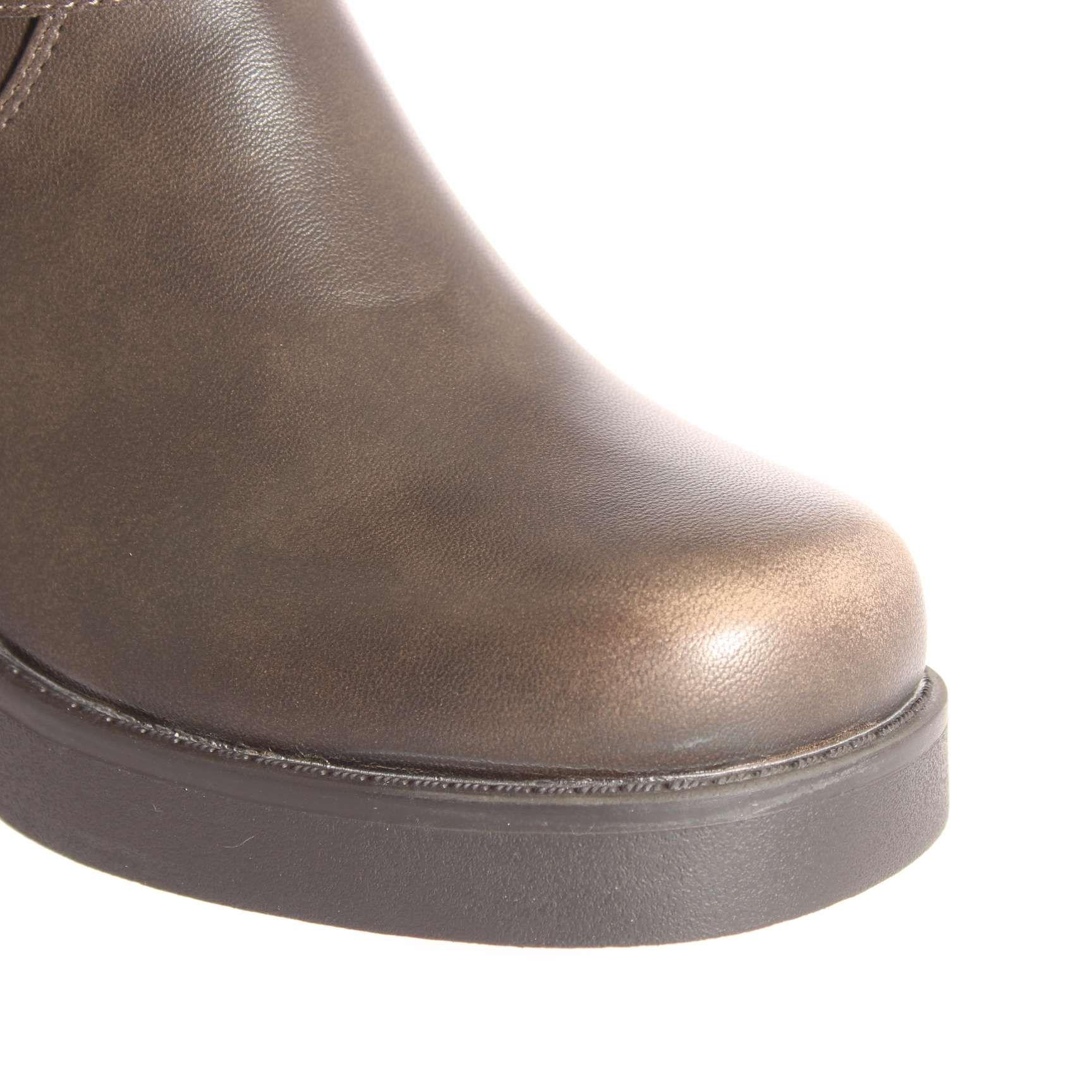 Bota Chocolate Vía Franca Mujer Art: 524JS27KHAKI-4