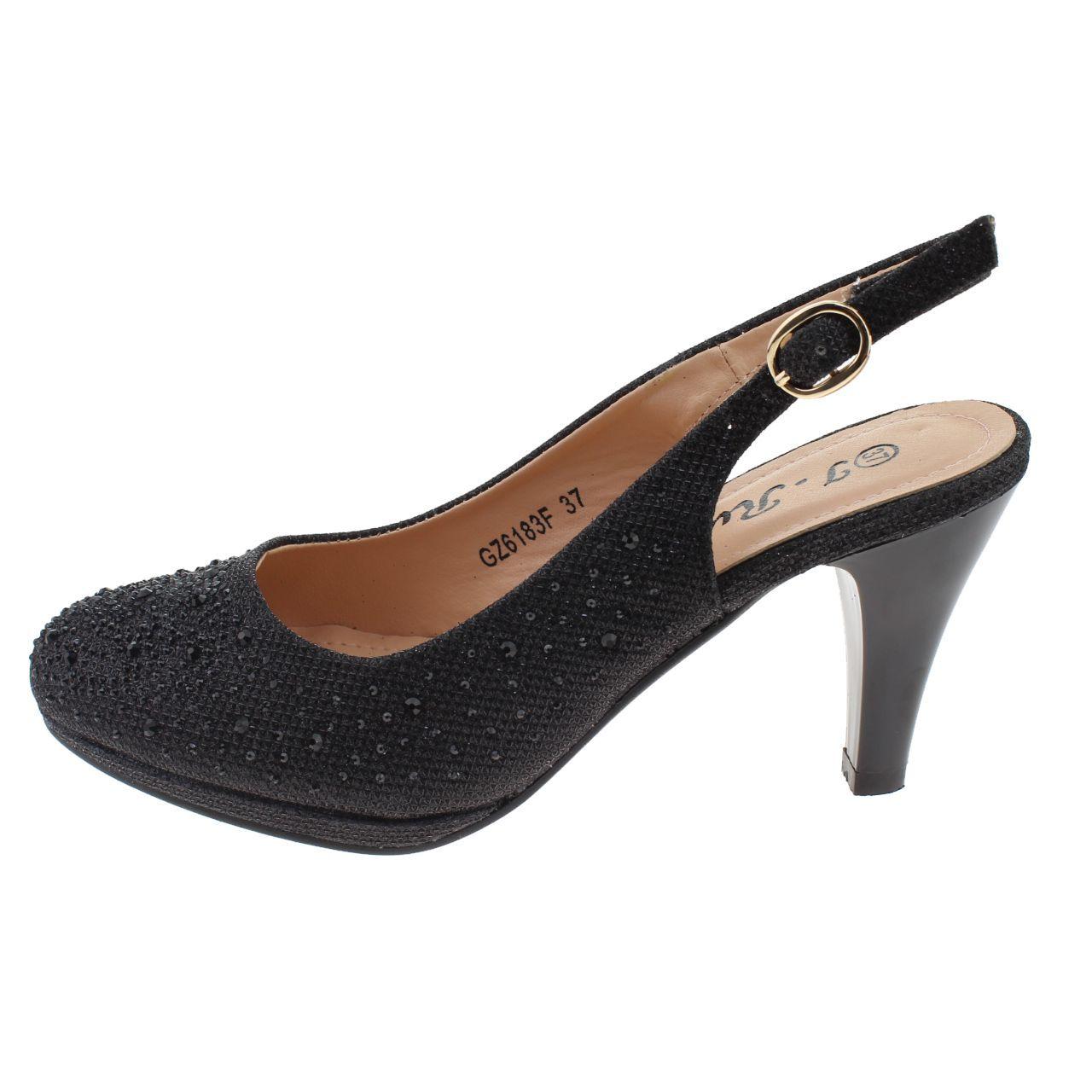 Zapato Negro Vía Franca Mujer-1