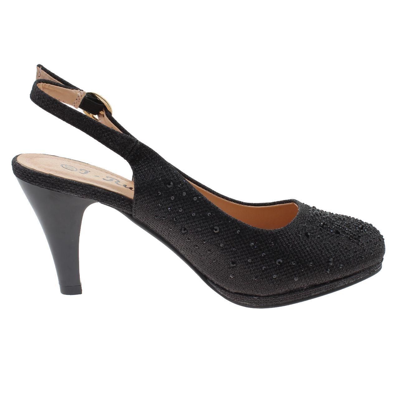 Zapato Negro Vía Franca Mujer-3