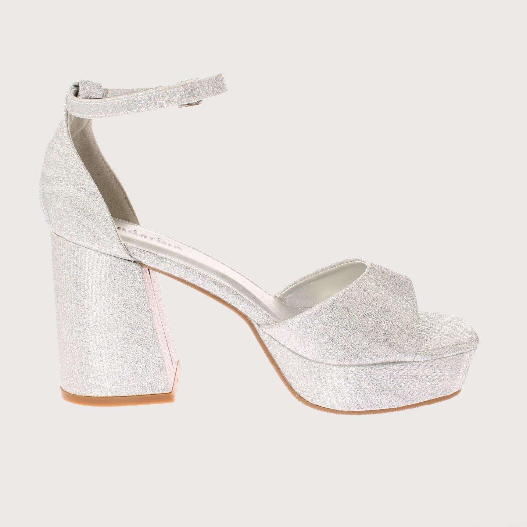 Sandalia Fiesta Plateado Vía Franca Mujer Art: 5M234SILVER-3