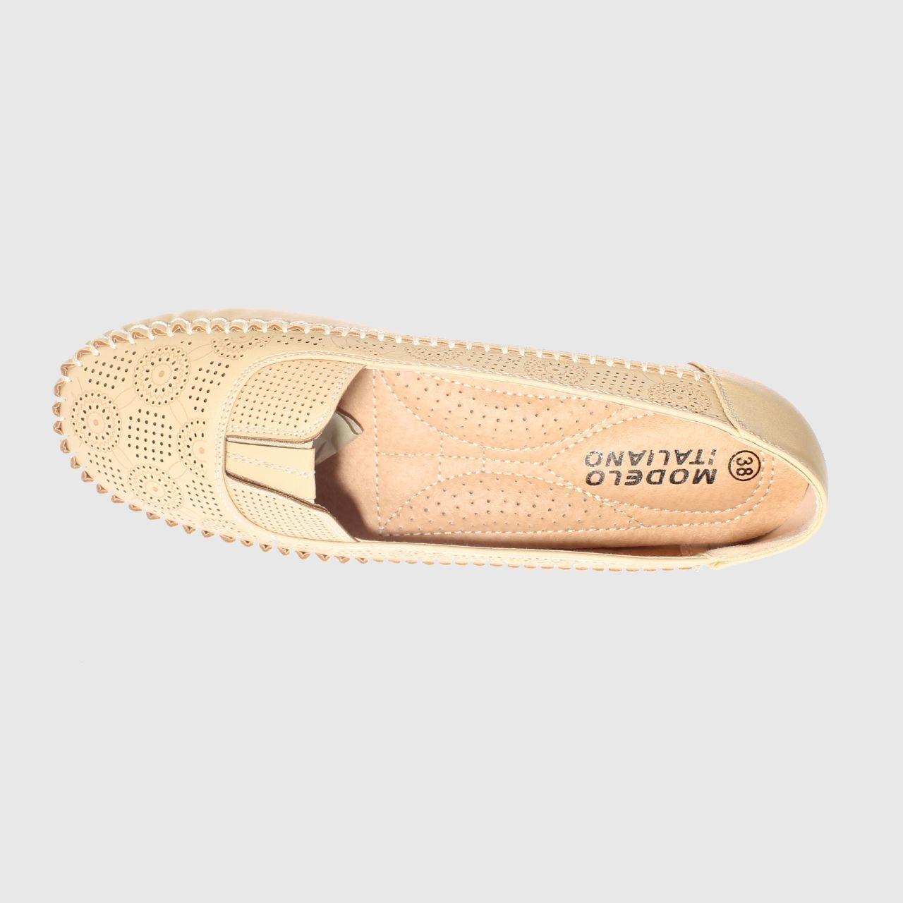 Mocasín Beige Vía Franca Mujer-5