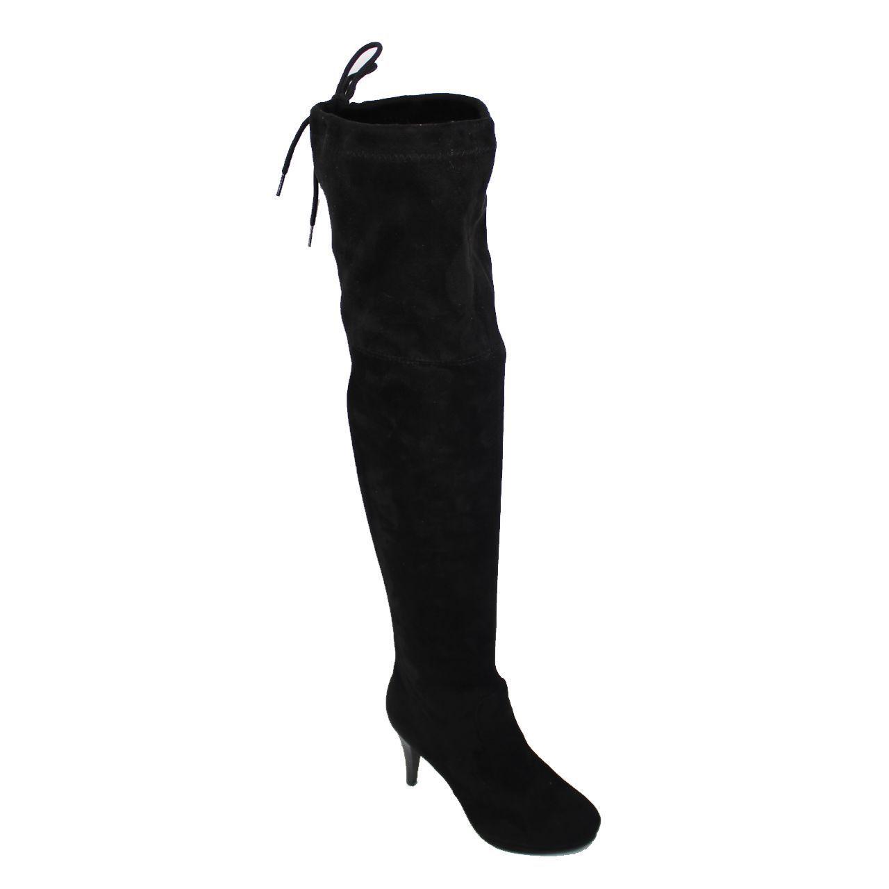 Bota Bucanera Negro Vía Franca Mujer-0