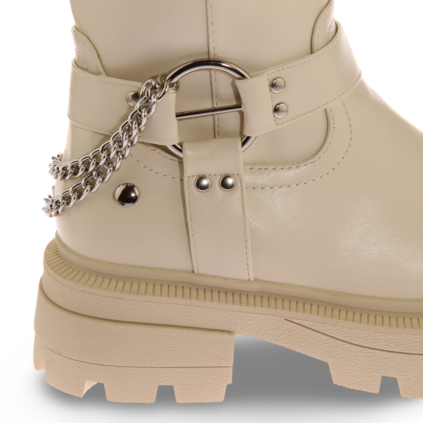 Bota Cadena Beige Vía Franca Mujer Art: 5XZN536BKHAKI-4