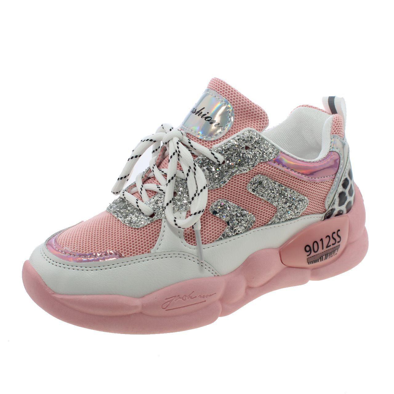 Zapatilla Rosa Vía Franca Mujer-0