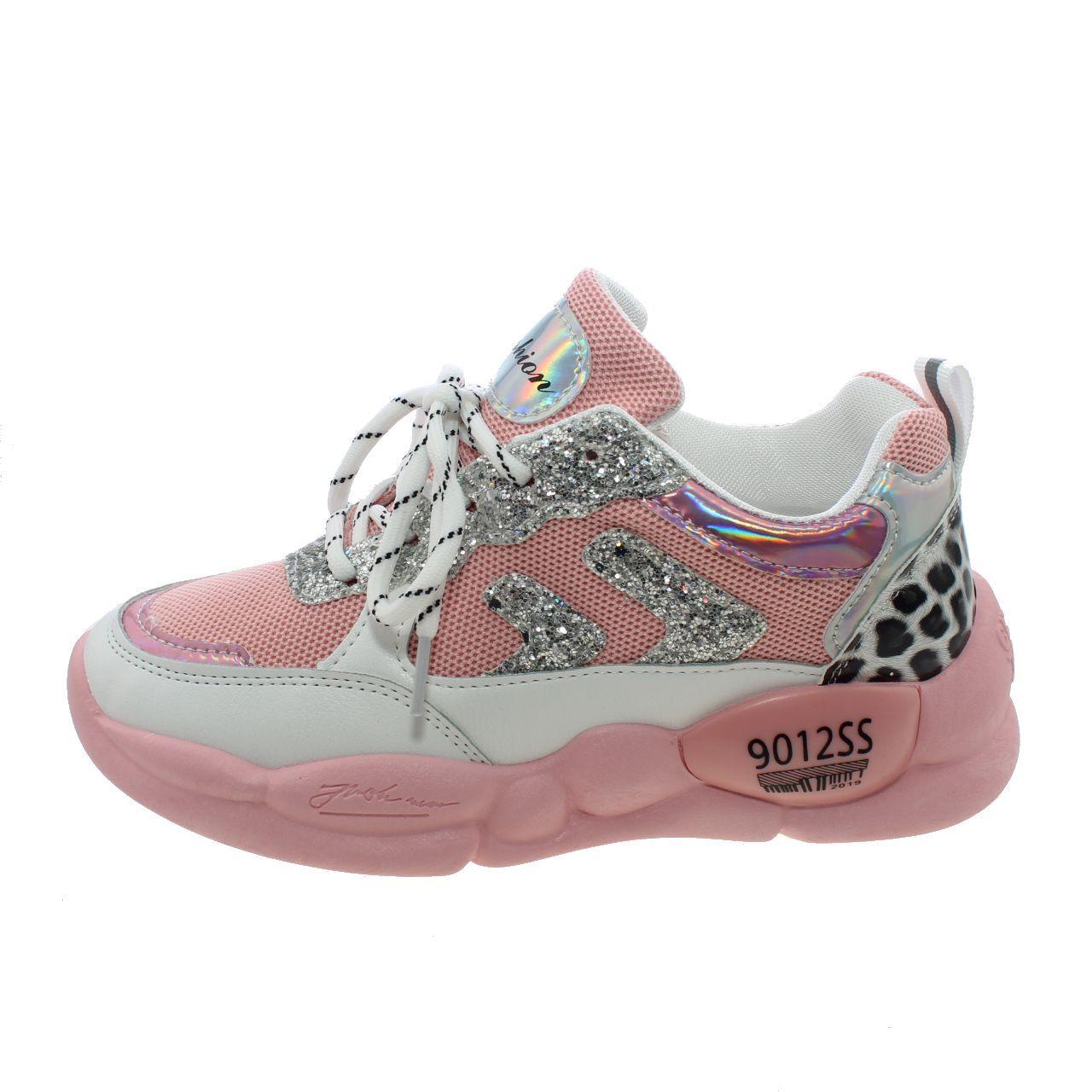 Zapatilla Rosa Vía Franca Mujer-3