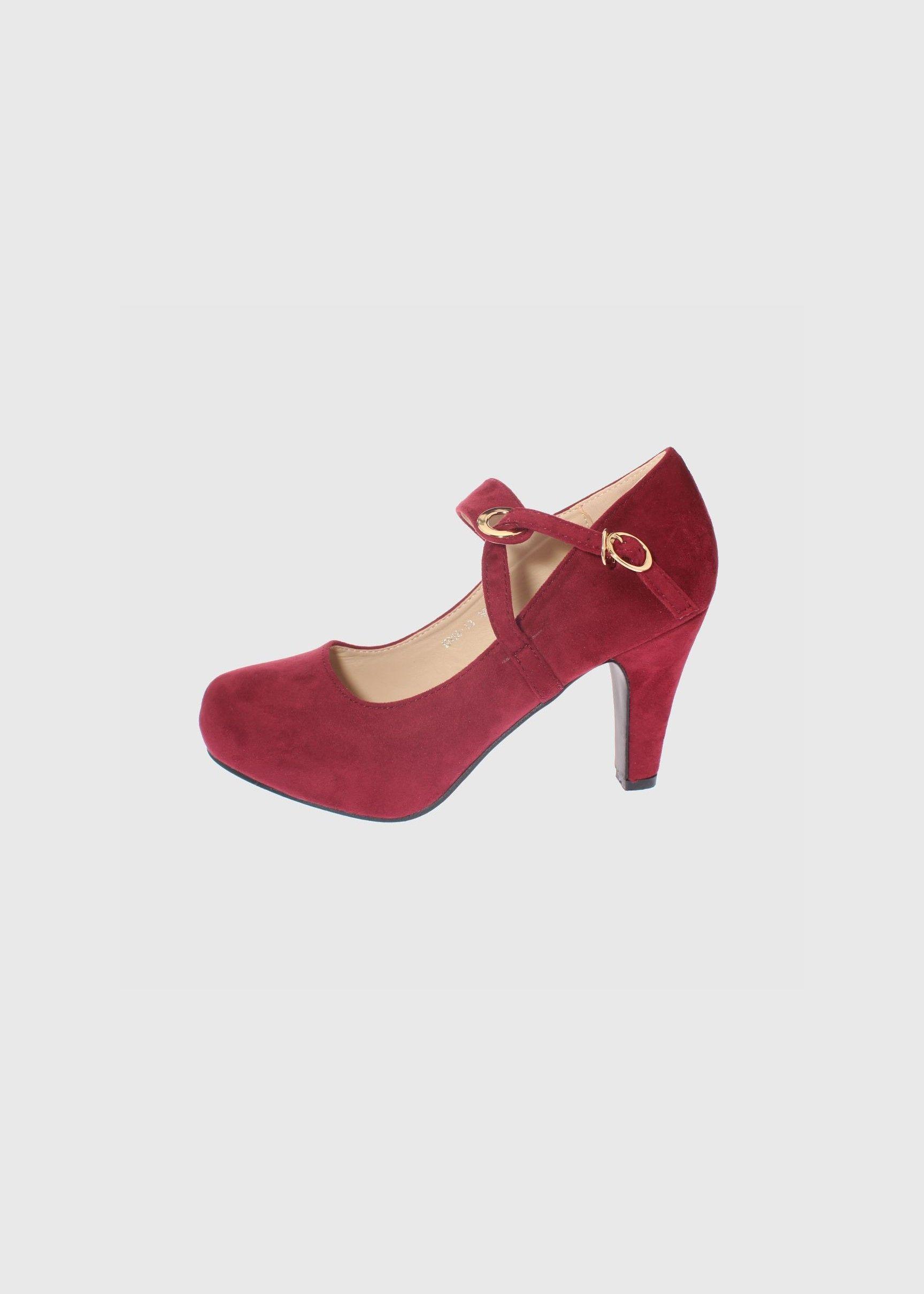 Zapato taco Vino Vía Franca Mujer-3