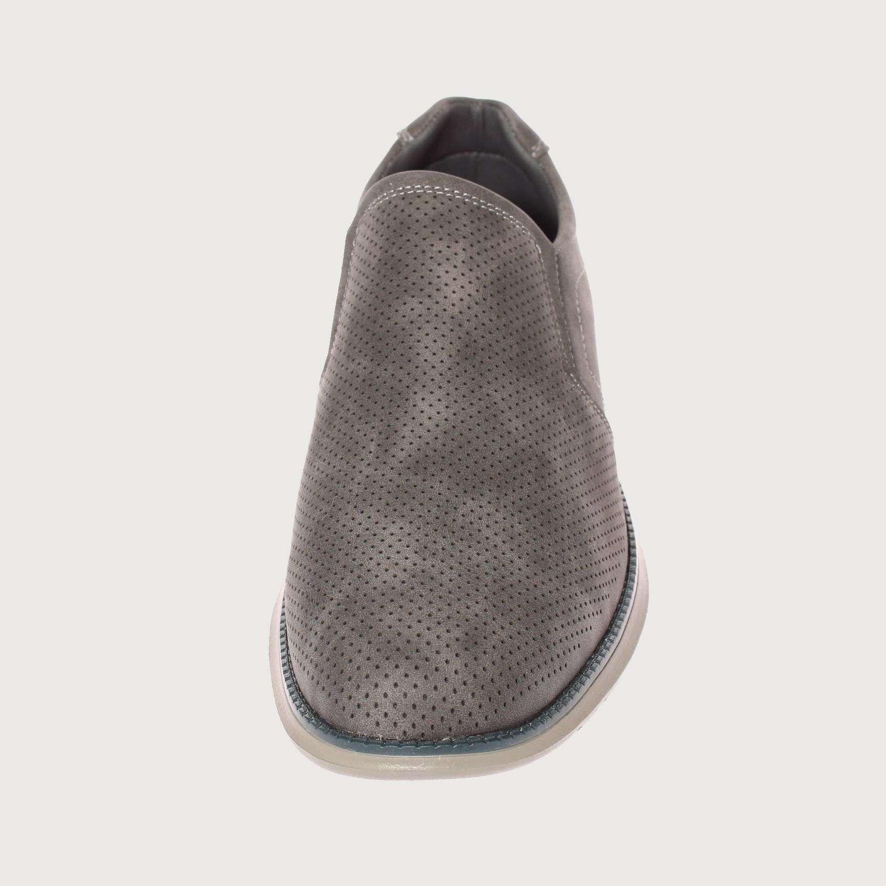 Mocasín Gris Vía Franca Hombre Art: 8PLX653BGREY-2