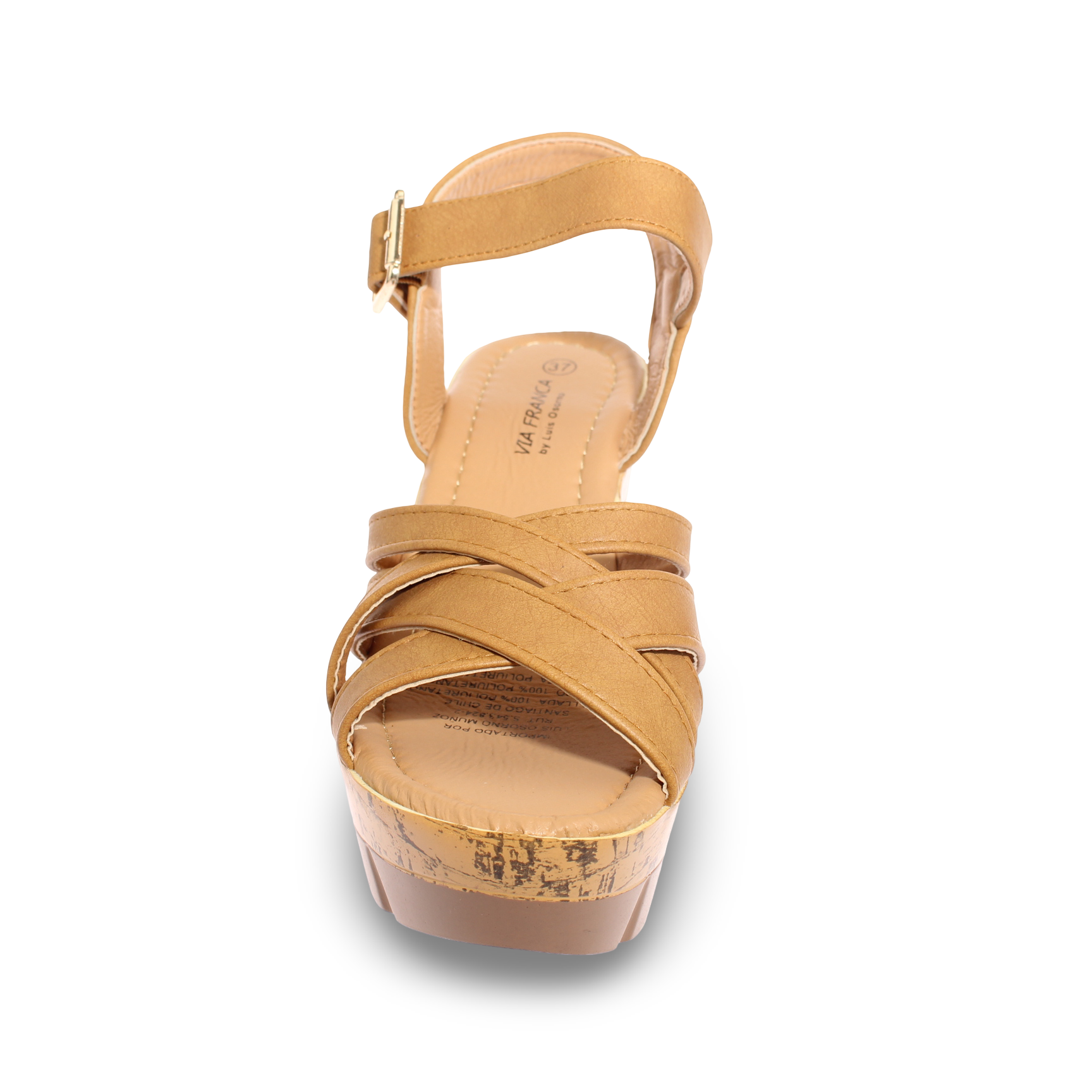 Zapato Taco Café Vía Franca Mujer Art: 5CM138905HABANO-2