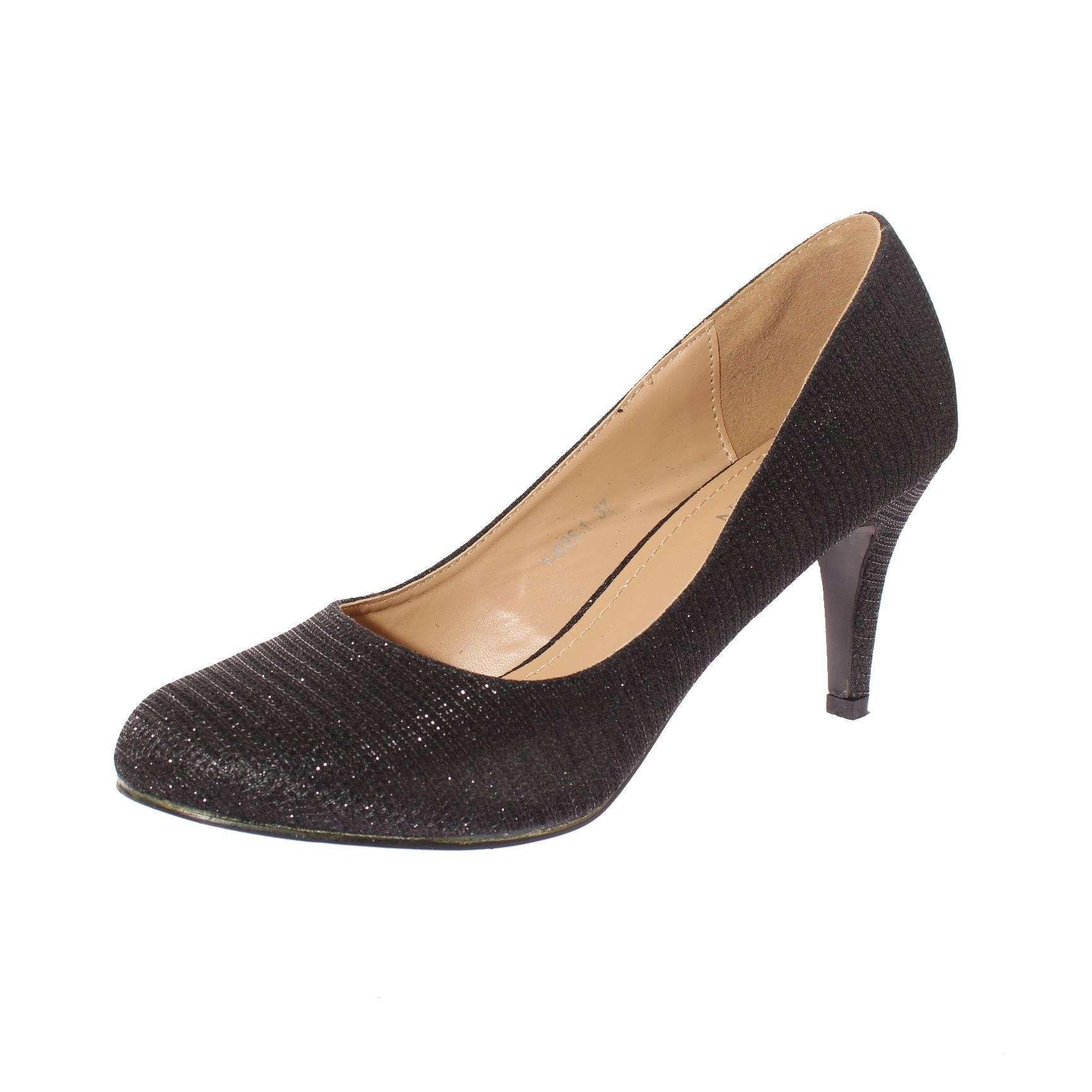 Zapato Fiesta Negro Vía Franca Mujer Art: 5YJ0251BLACK-0