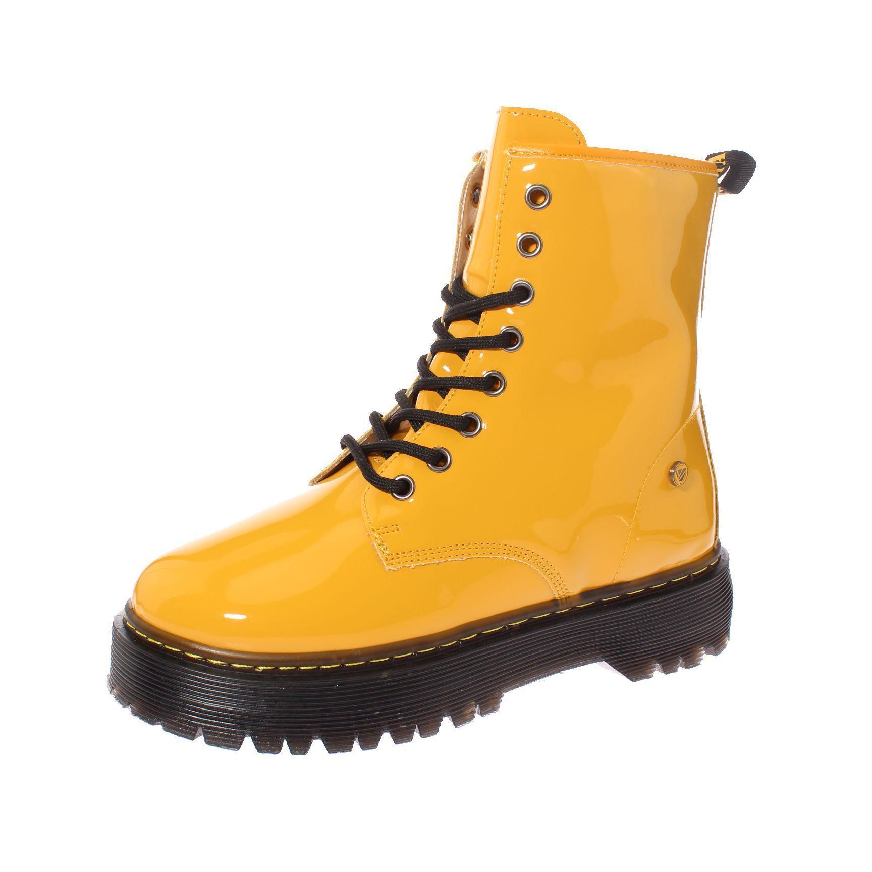 Botin Amarillo Vía Franca Mujer-0