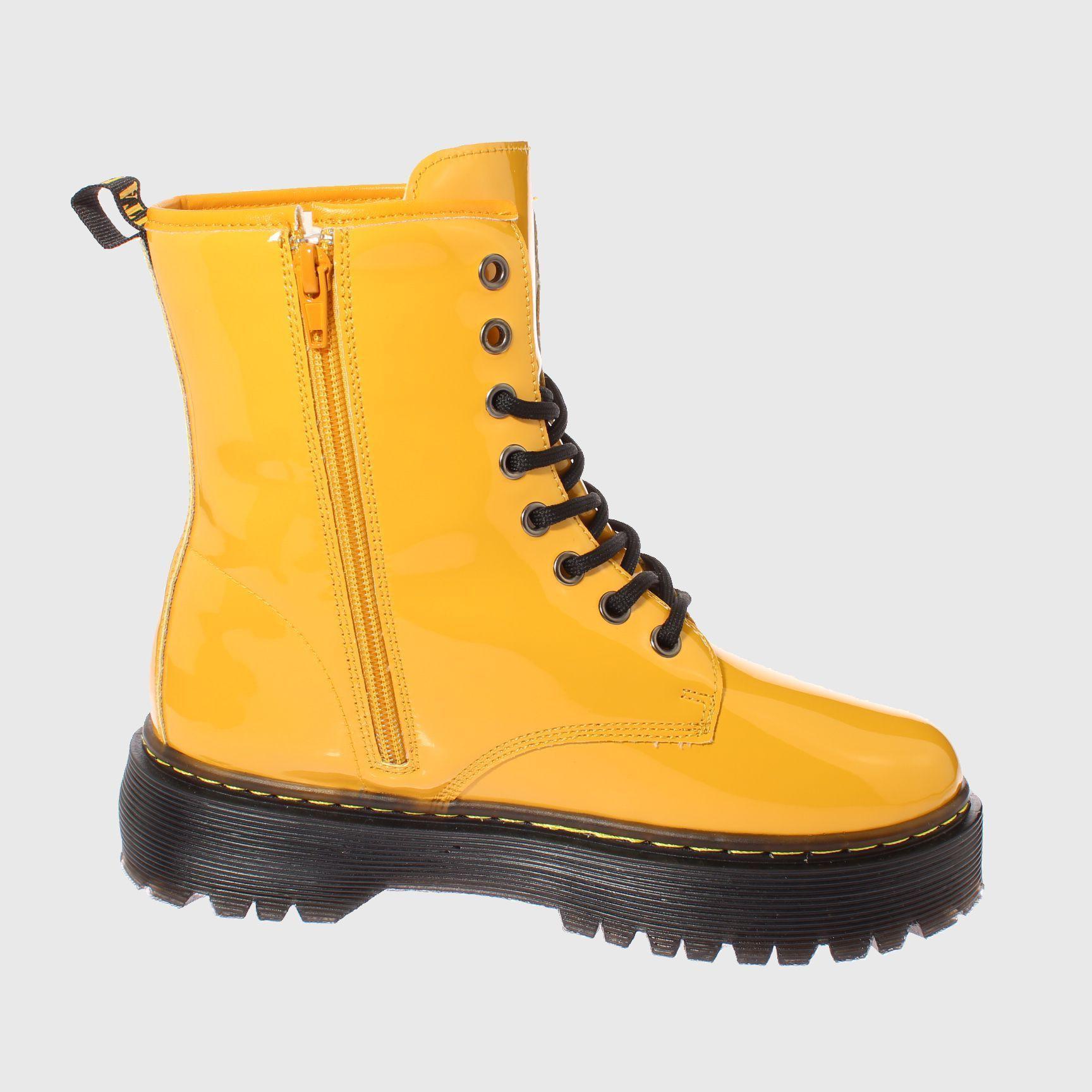 Botin Amarillo Vía Franca Mujer-3