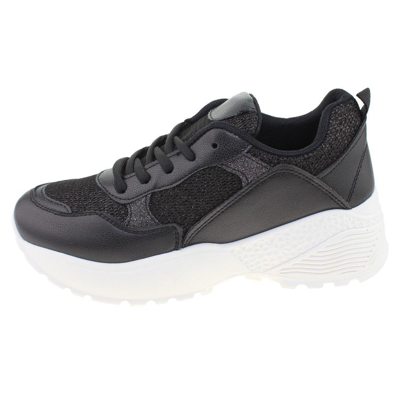 Zapatilla Negro Vía Franca Mujer-2