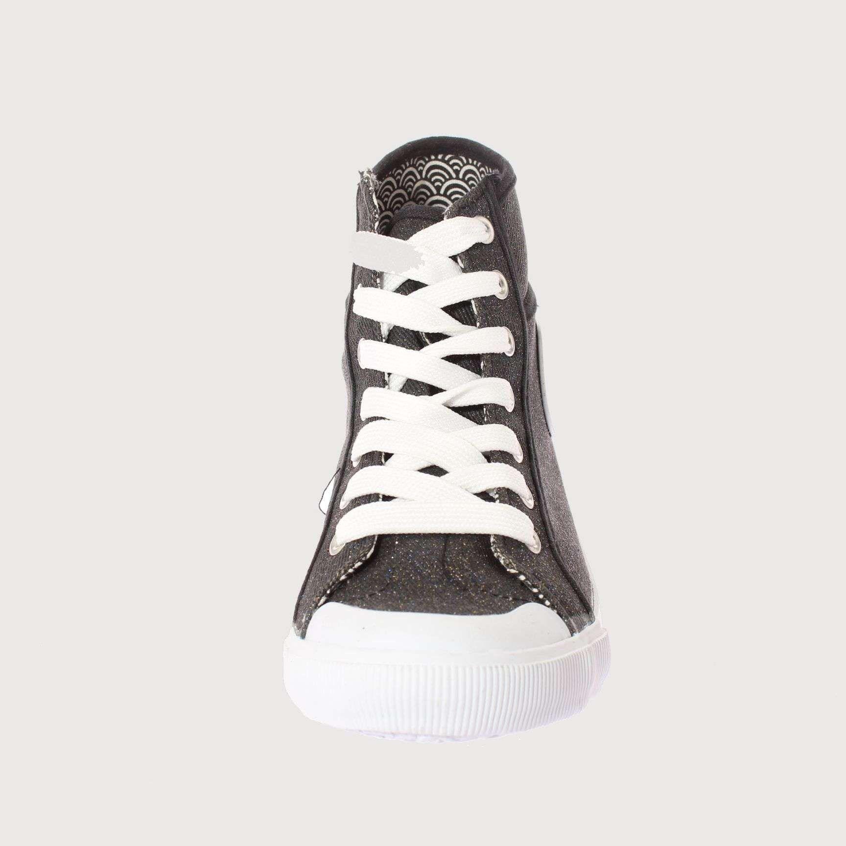 Zapatilla Negro Vía Franca Mujer Art: 5RC28007BLACK-2
