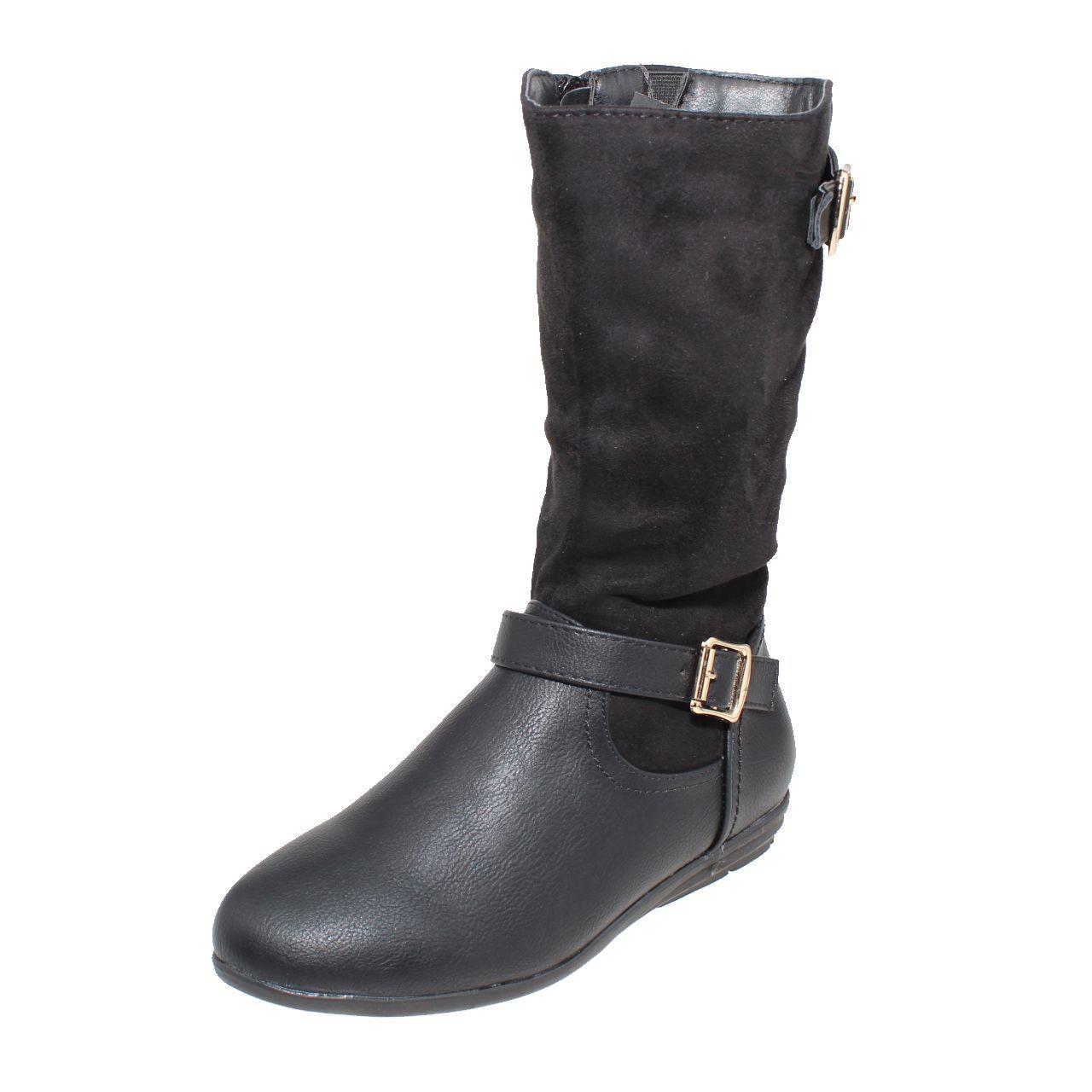 Bota Niña Negro Vía Franca Niña-0