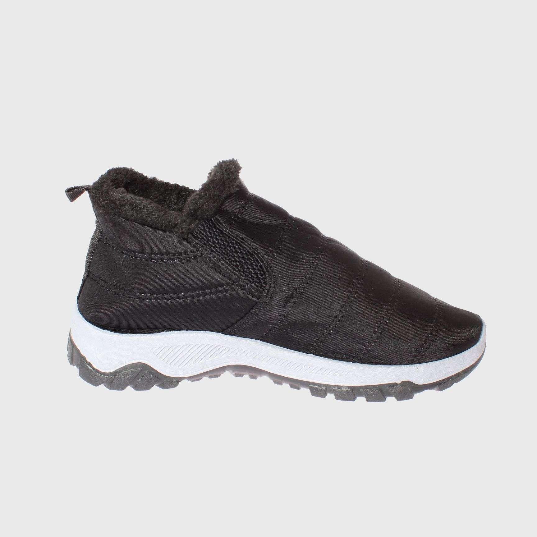 Zapatilla descanso Negro Vía Franca Hombre-3