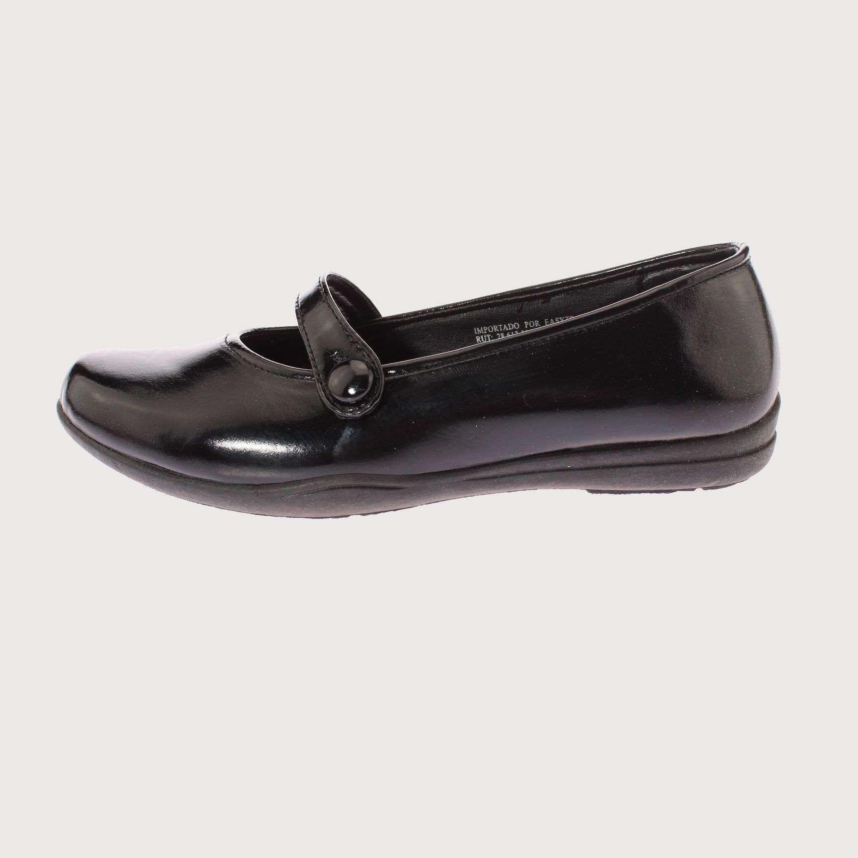 Zapato Colegio Negro Vía Franca Niña Art: 550207BLACK-1