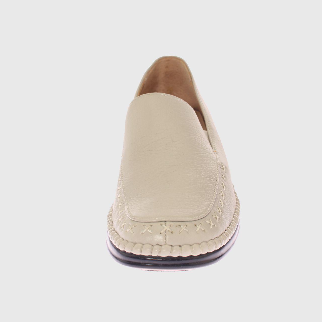Mocasín Hueso Vía Franca Mujer-2