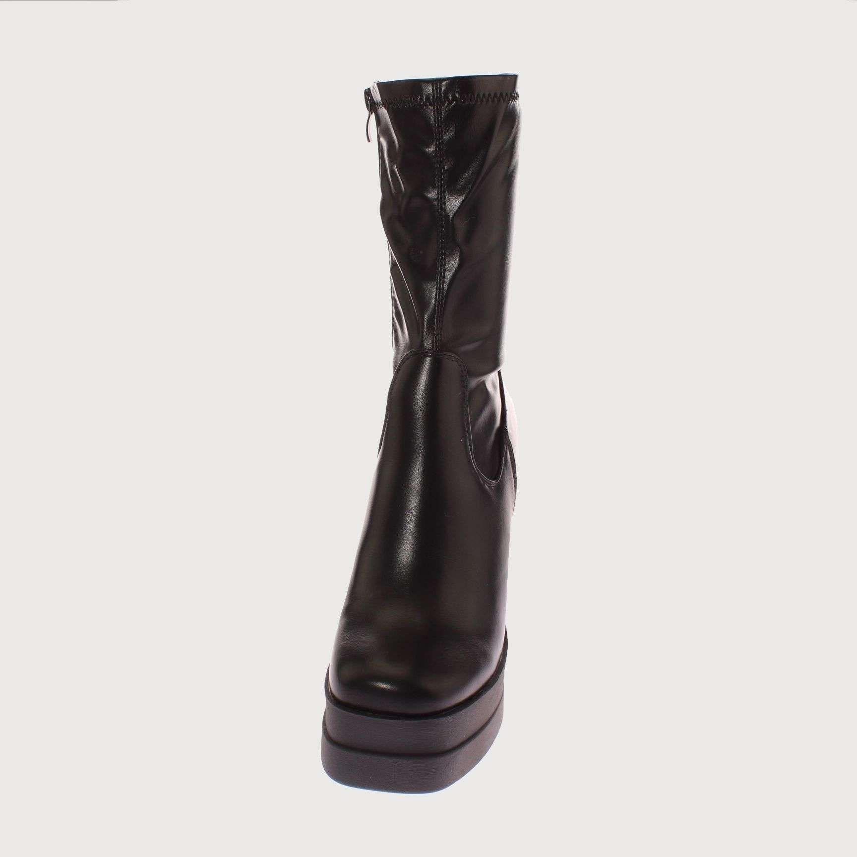 Bota Negro Vía Franca Mujer Art: 5XZN611ABLACK-2