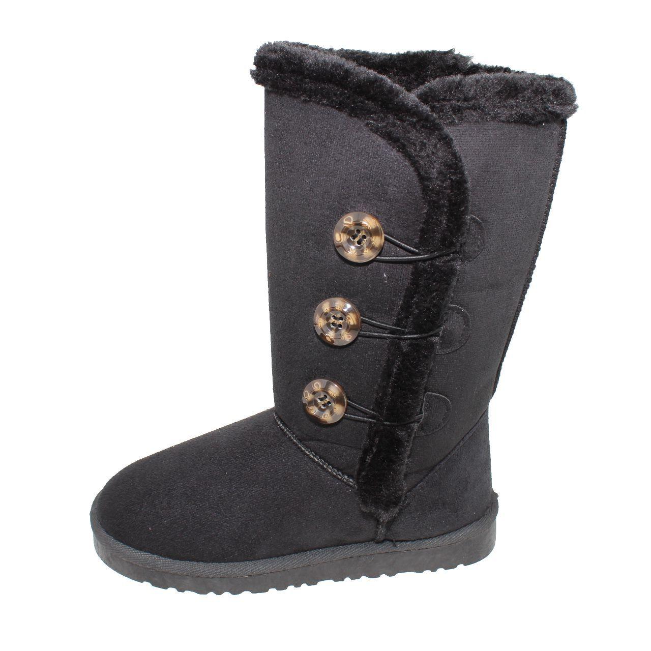 Bota Invernal Negro Vía Franca Mujer-1