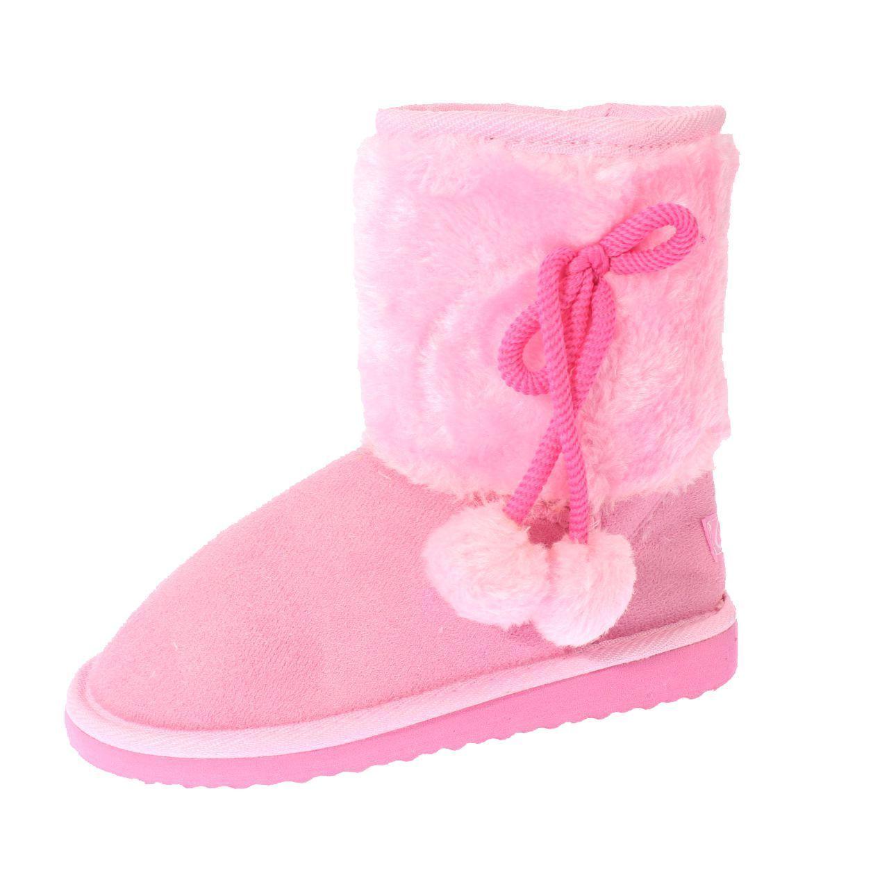 Bota invierno Rosado Vía franca Niña-0