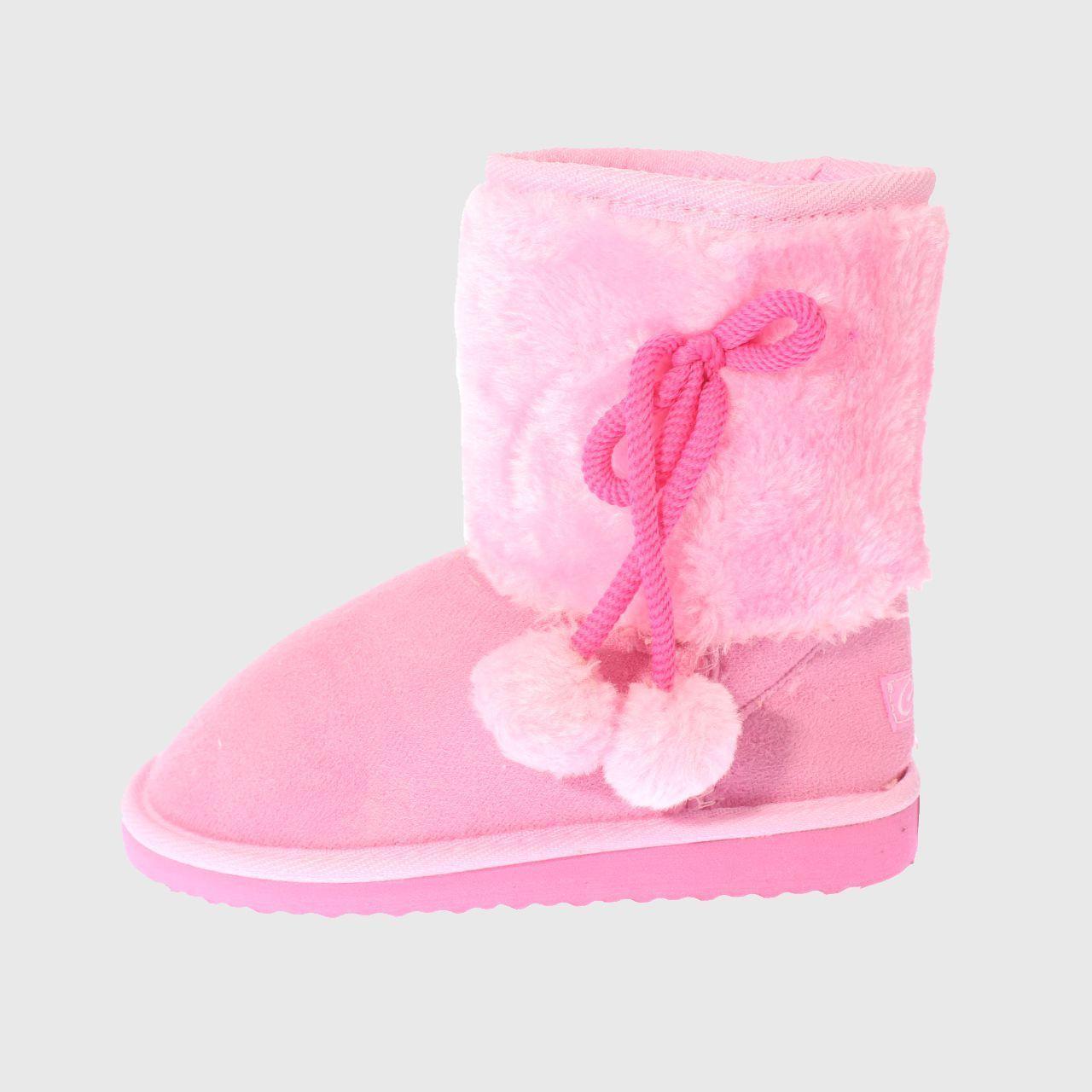 Bota invierno Rosado Vía franca Niña-1