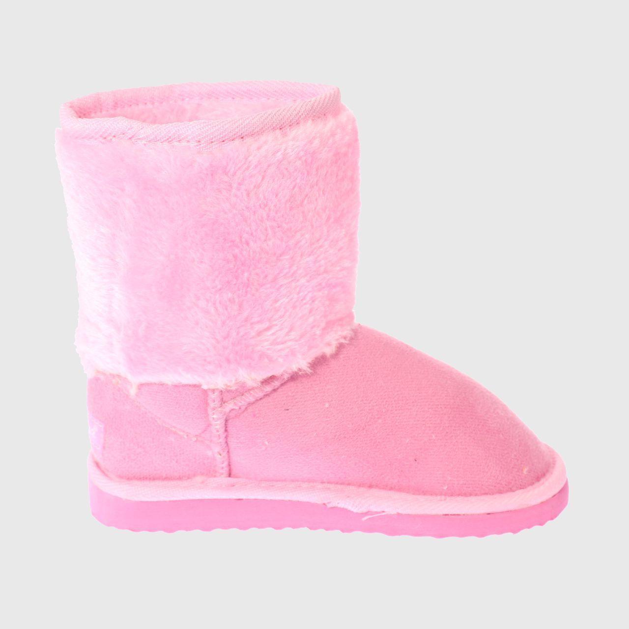 Bota invierno Rosado Vía franca Niña-3