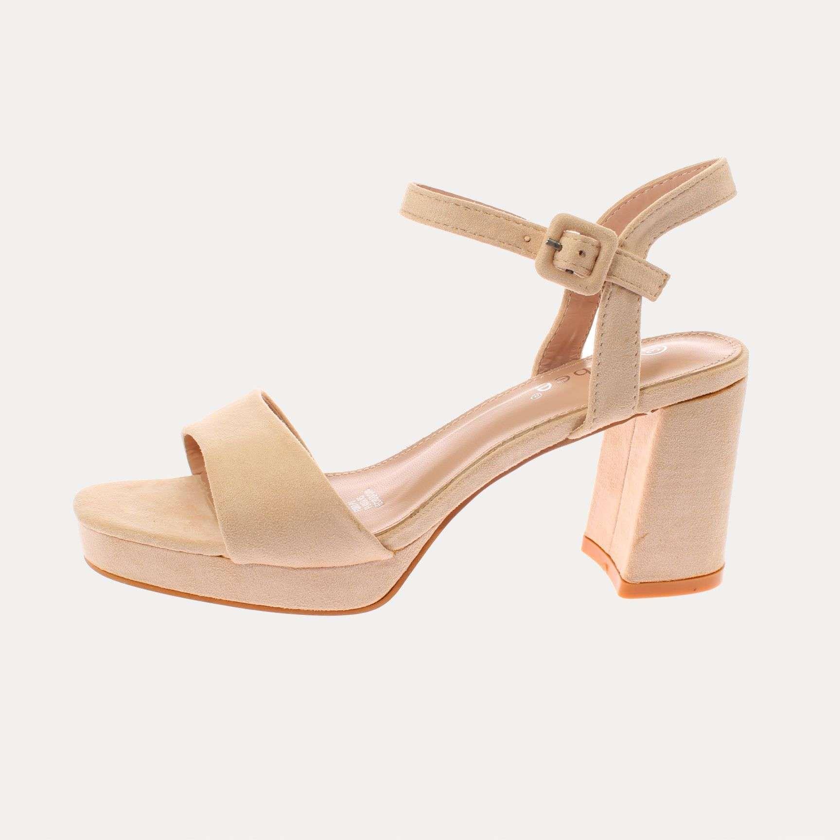 Sandalia Beige Vía Franca Mujer Art: 5K23BEIGE-1