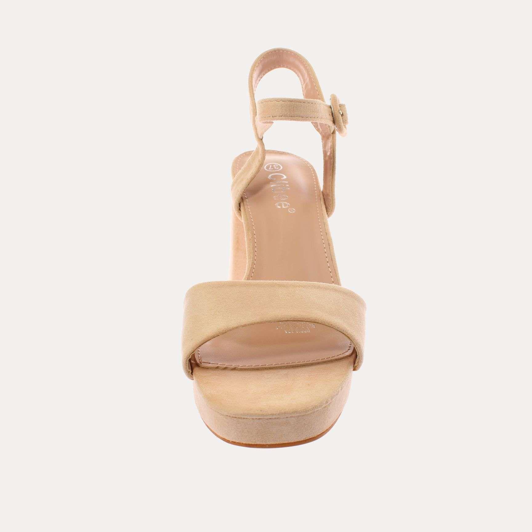 Sandalia Beige Vía Franca Mujer Art: 5K23BEIGE-2