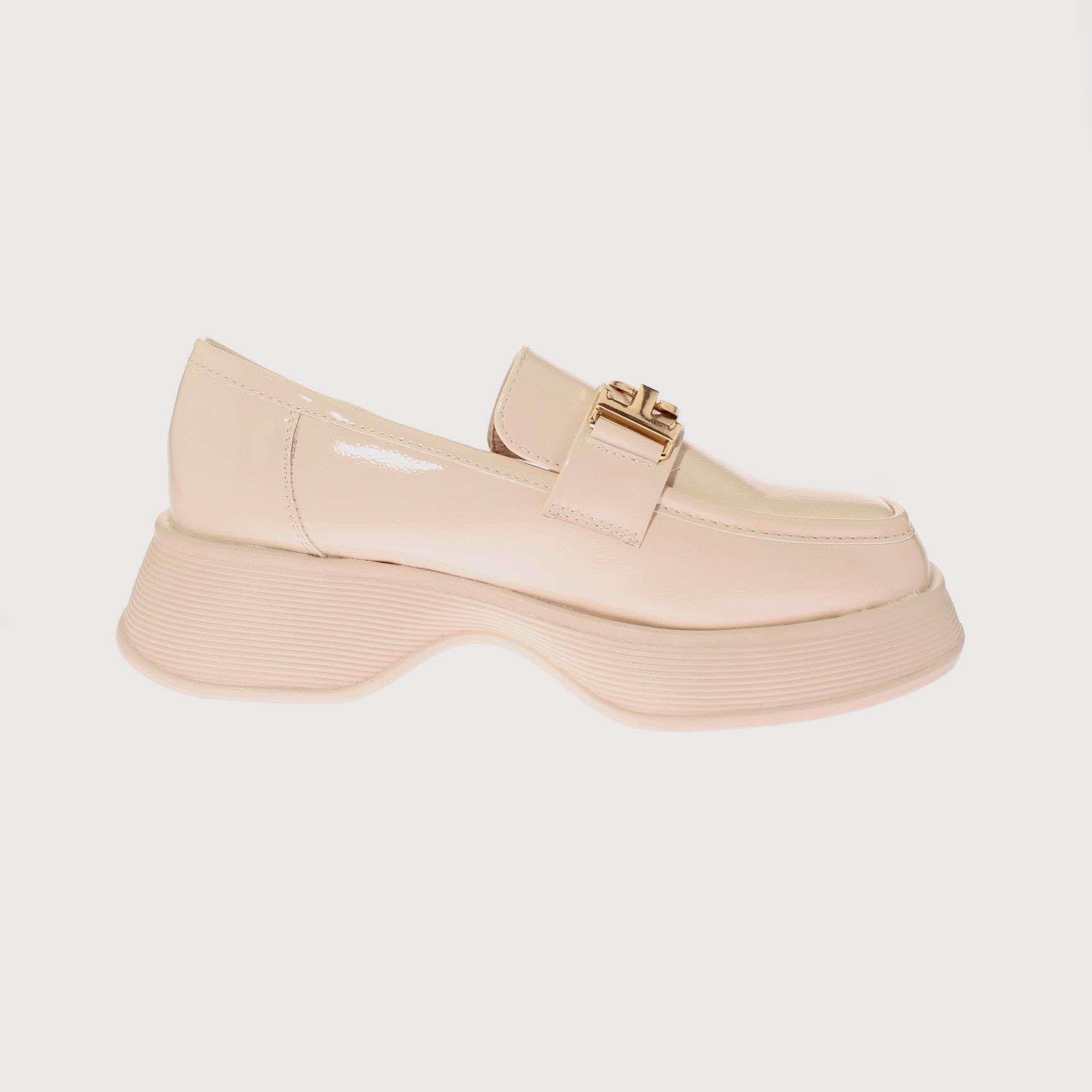 Mocasín Beige Vía Franca Mujer Art: 5G236608BEIGE-3