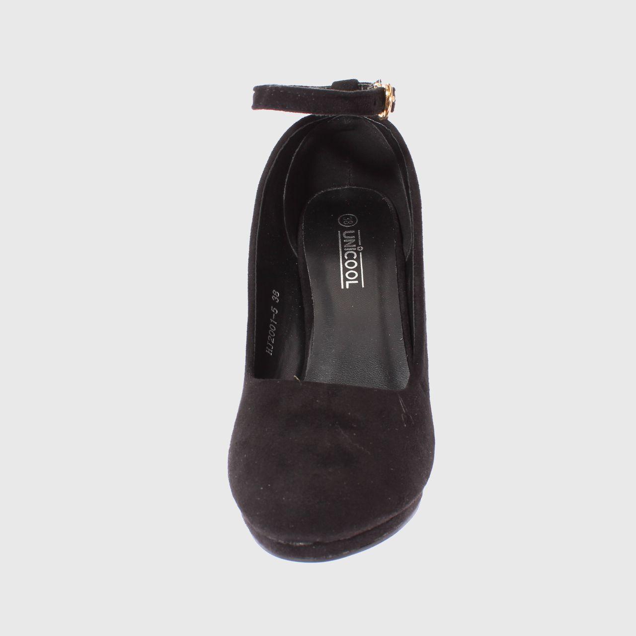 Zapato taco Negro Vía Franca Mujer-2
