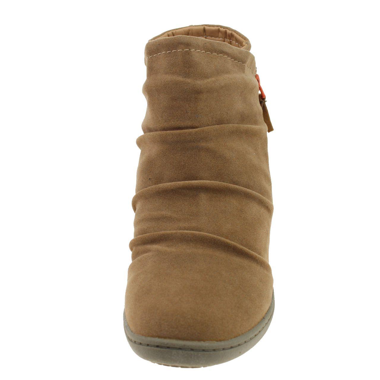 Botín Terraplen Beige Vía Franca Mujer-2