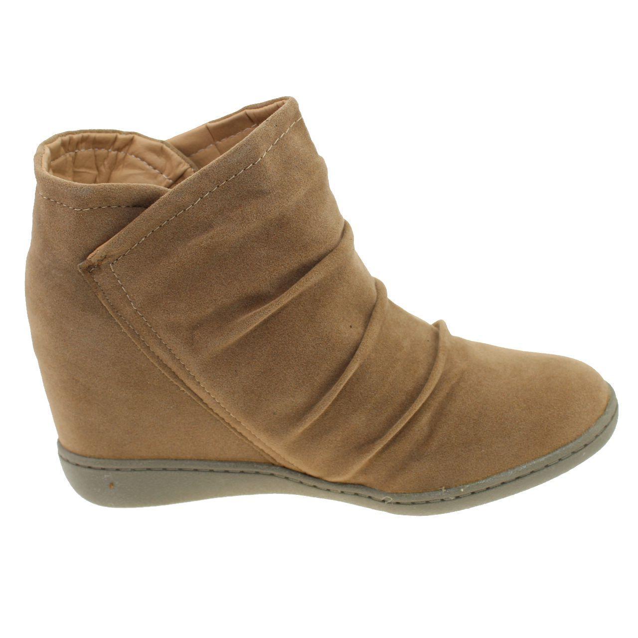 Botín Terraplen Beige Vía Franca Mujer-3