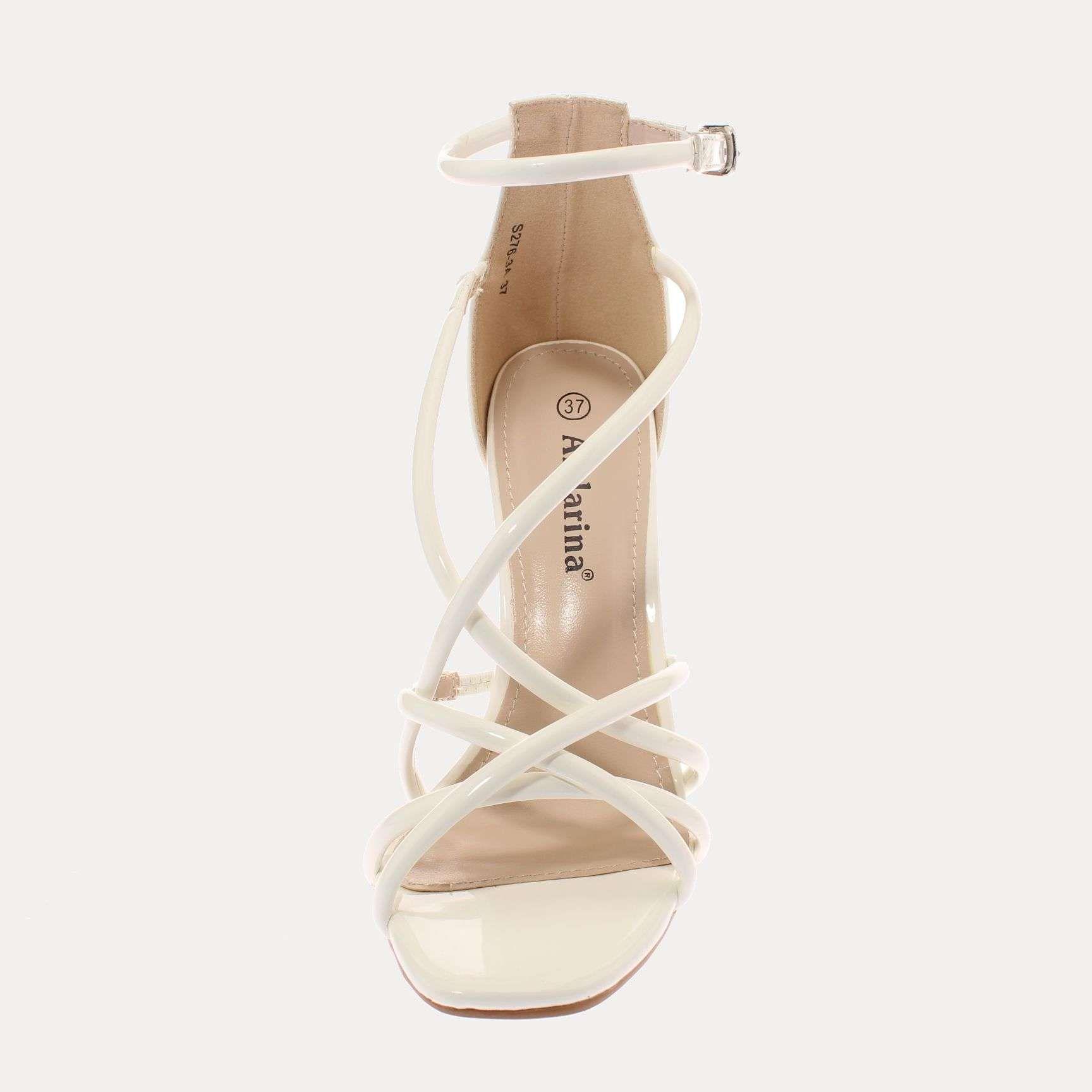 Zapato Tacón Blanco Vía Franca Mujer Art: 5S273AWHITE-2