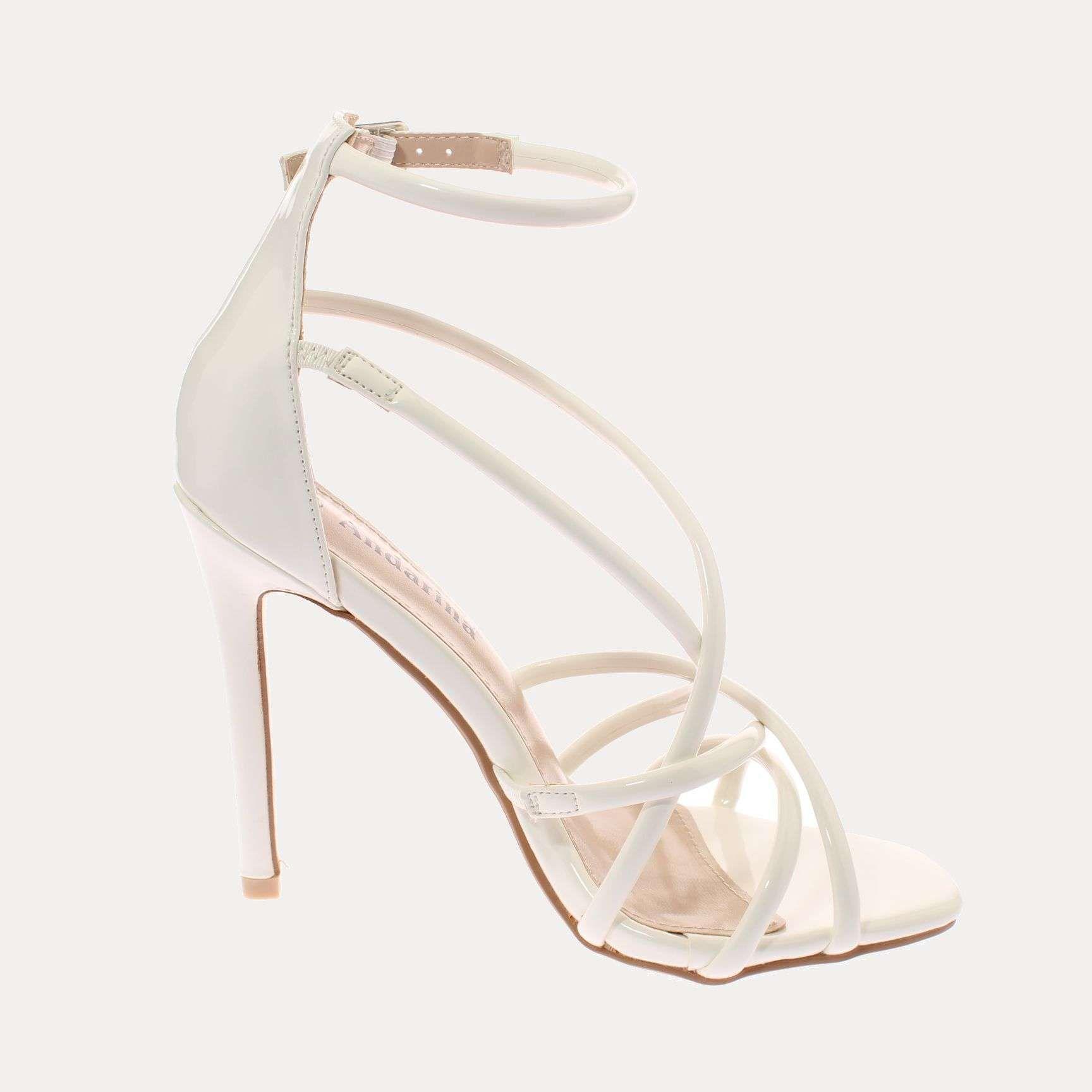 Zapato Tacón Blanco Vía Franca Mujer Art: 5S273AWHITE-3