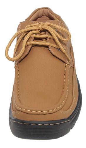 Zapato Tostado Vía Franca Hombre-2