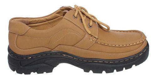 Zapato Tostado Vía Franca Hombre-3