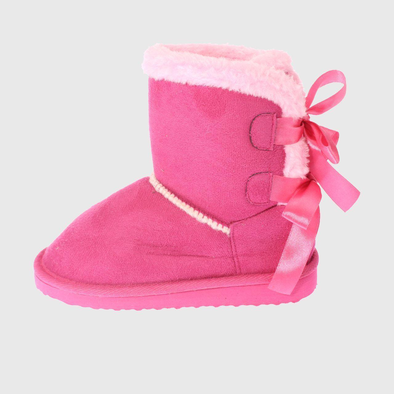 Bota invierno Rosado Vía franca Niña-1