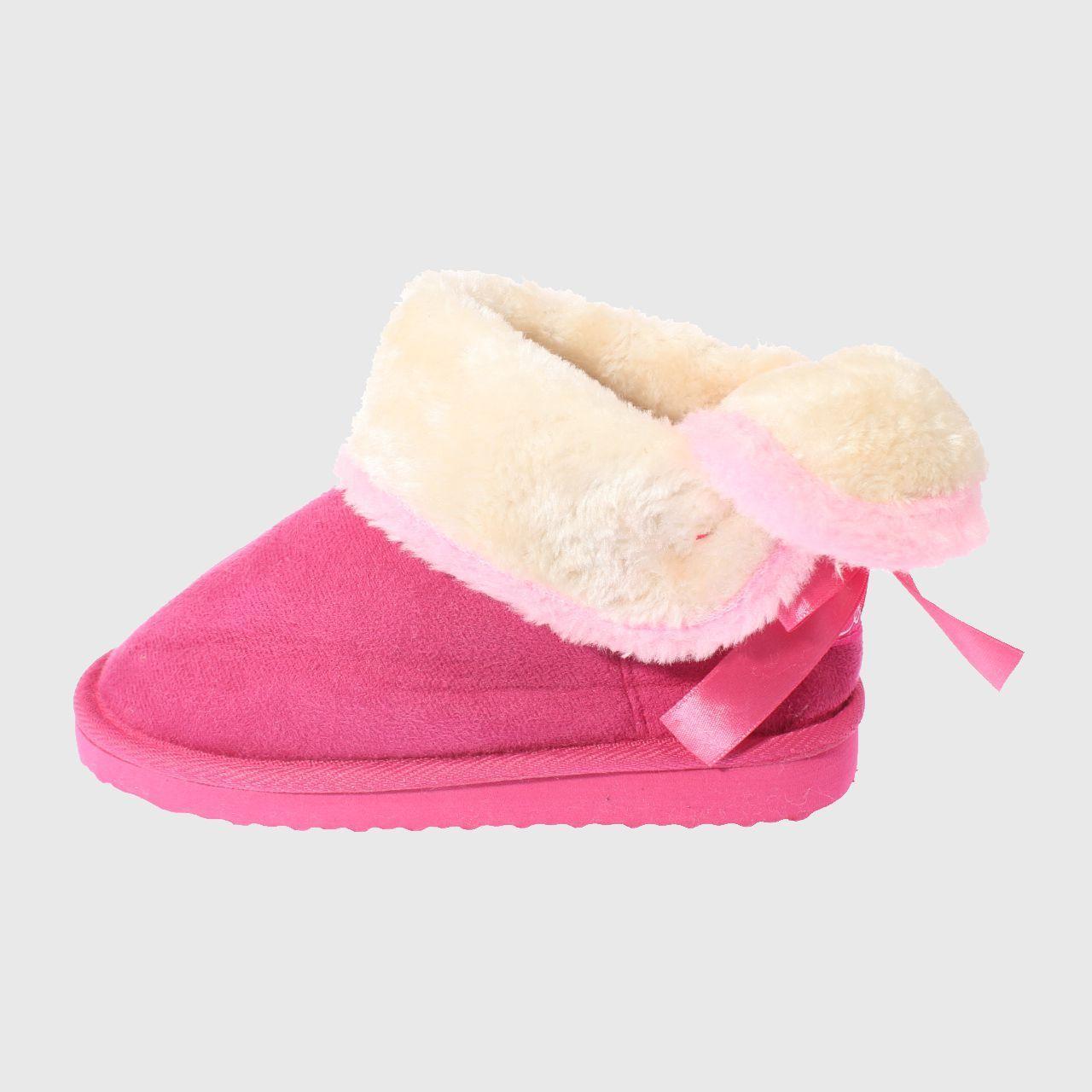 Bota invierno Rosado Vía franca Niña-4