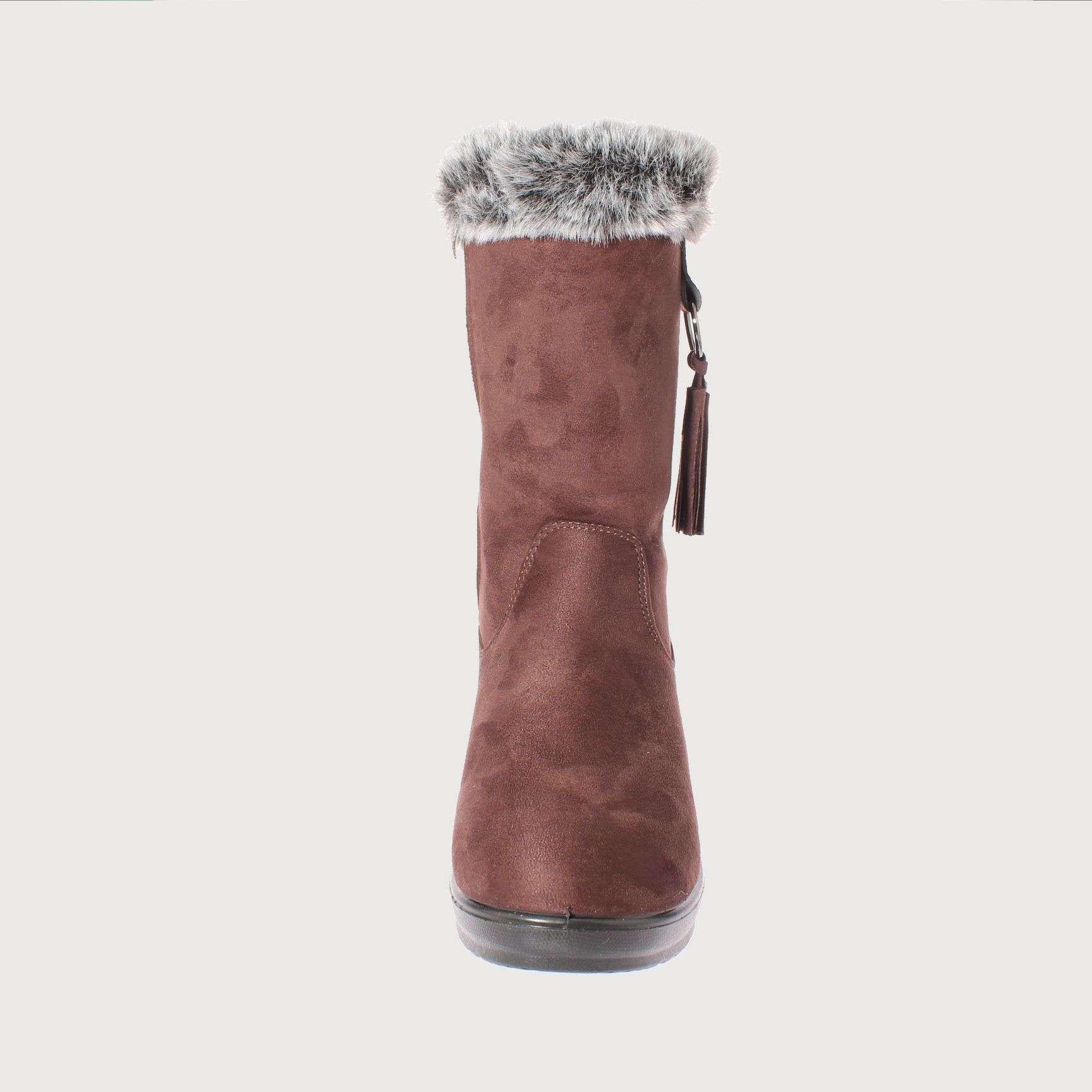 Bota Chiporro Café Vía Franca Mujer Art: 5S302B177BROWN-2