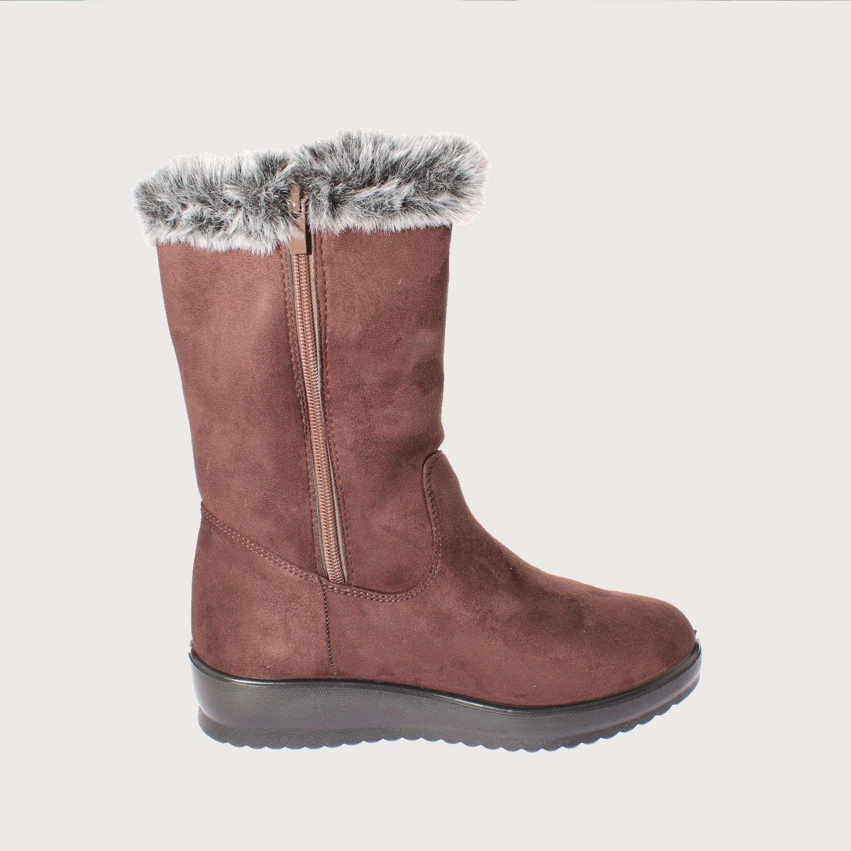 Bota Chiporro Café Vía Franca Mujer Art: 5S302B177BROWN-3