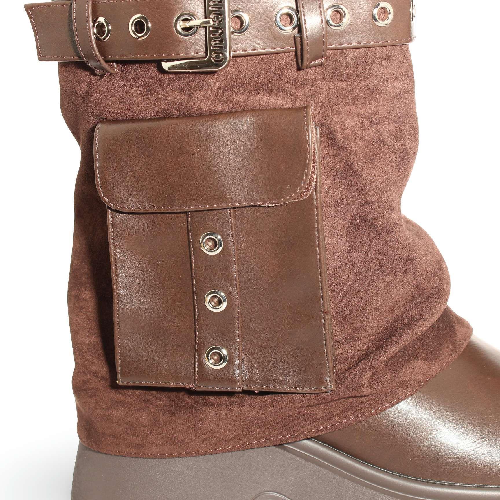 Bota OnuOnu Café Vía Franca Mujer Art: 5PG3232BROWN-4