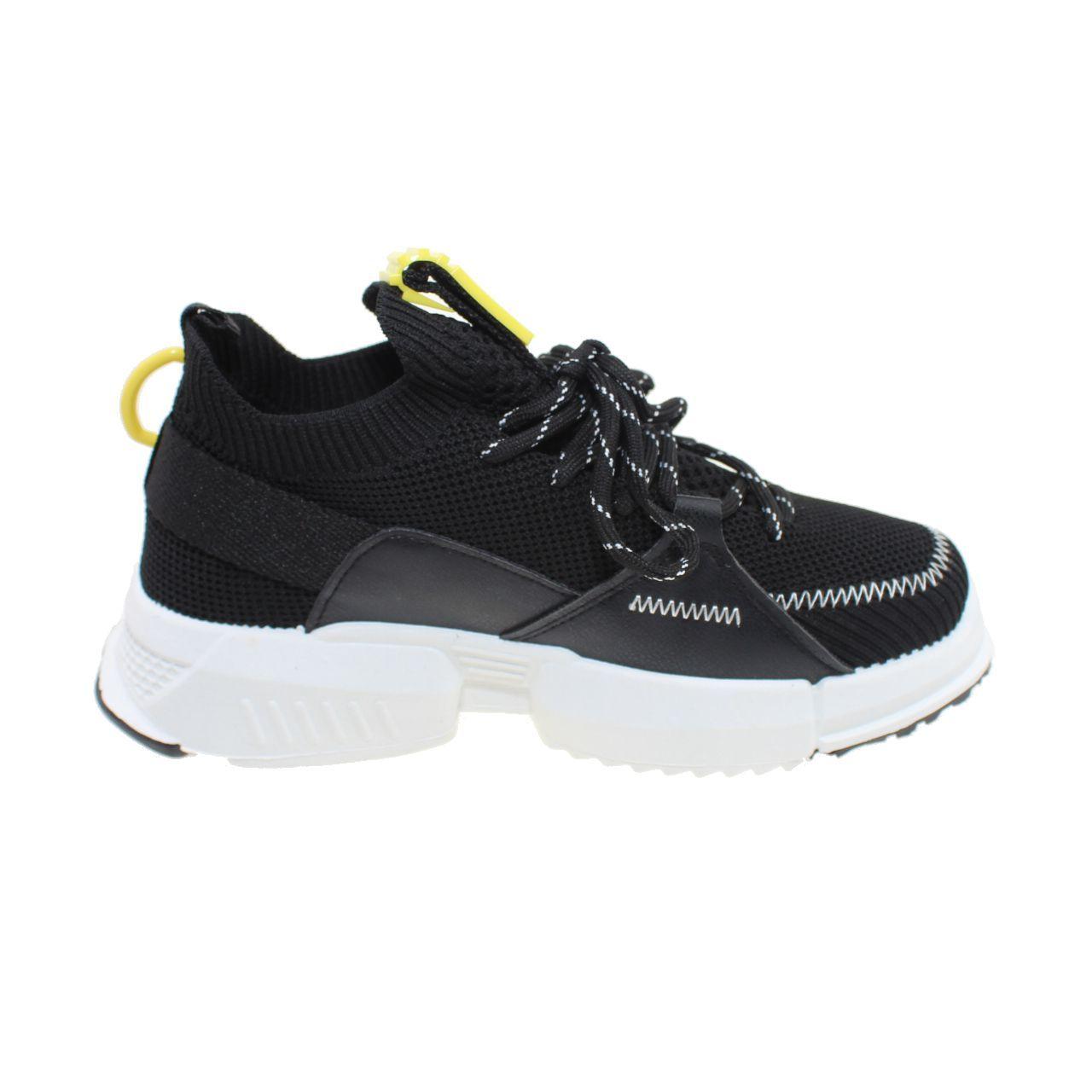 Zapatilla Negro Vía Franca Mujer-1