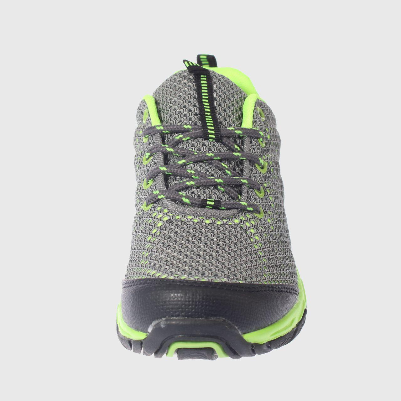 Zapatilla Gris/Verde Vía Franca Mujer-2