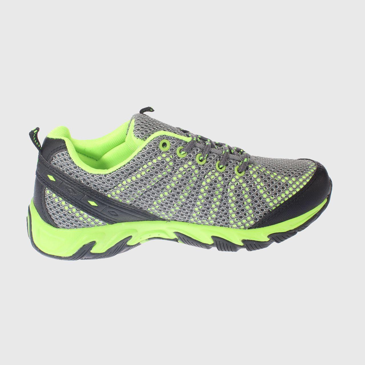 Zapatilla Gris/Verde Vía Franca Mujer-4