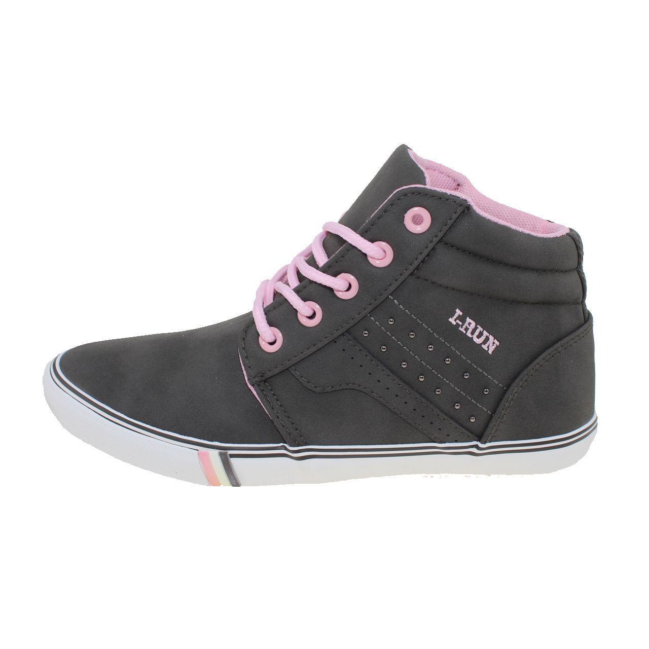 Zapatilla Casual Para Mujer Color Gris-1