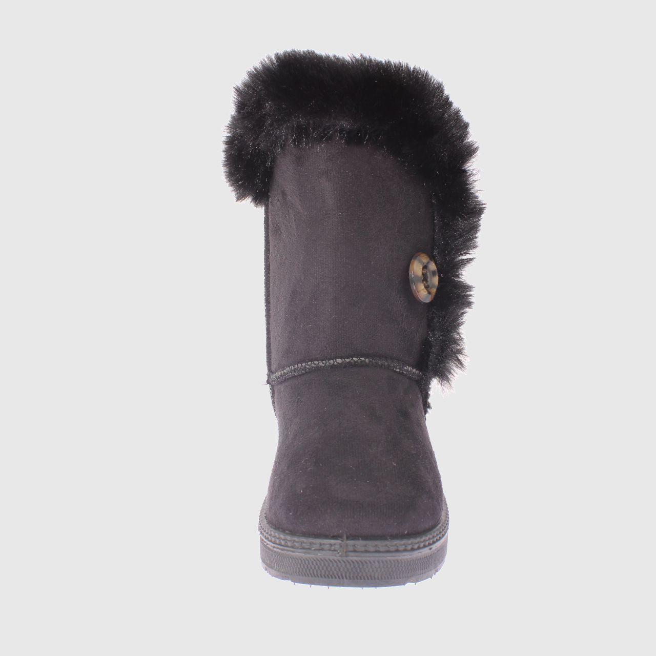 Bota Piel Negro Vía Franca Niño-2
