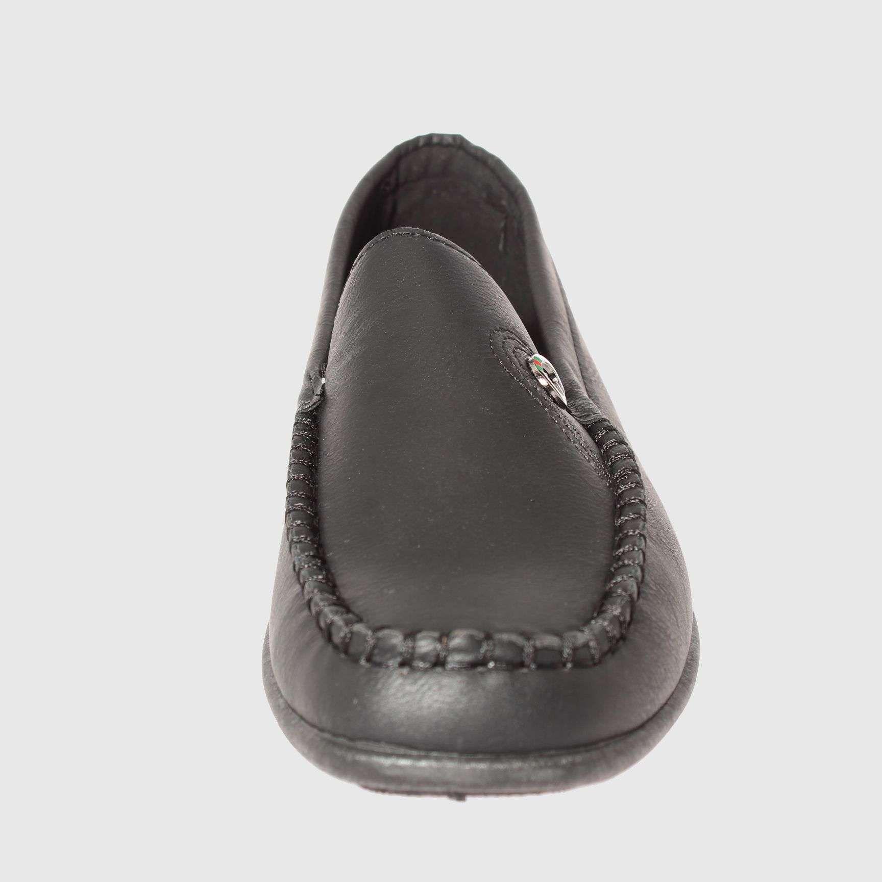 Mocasín Negro Vía Franca Hombre-2